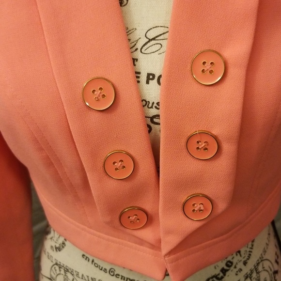 NWT Forever 21 Blazer | Color: Coral | Size: SP - Picture 2 of 8